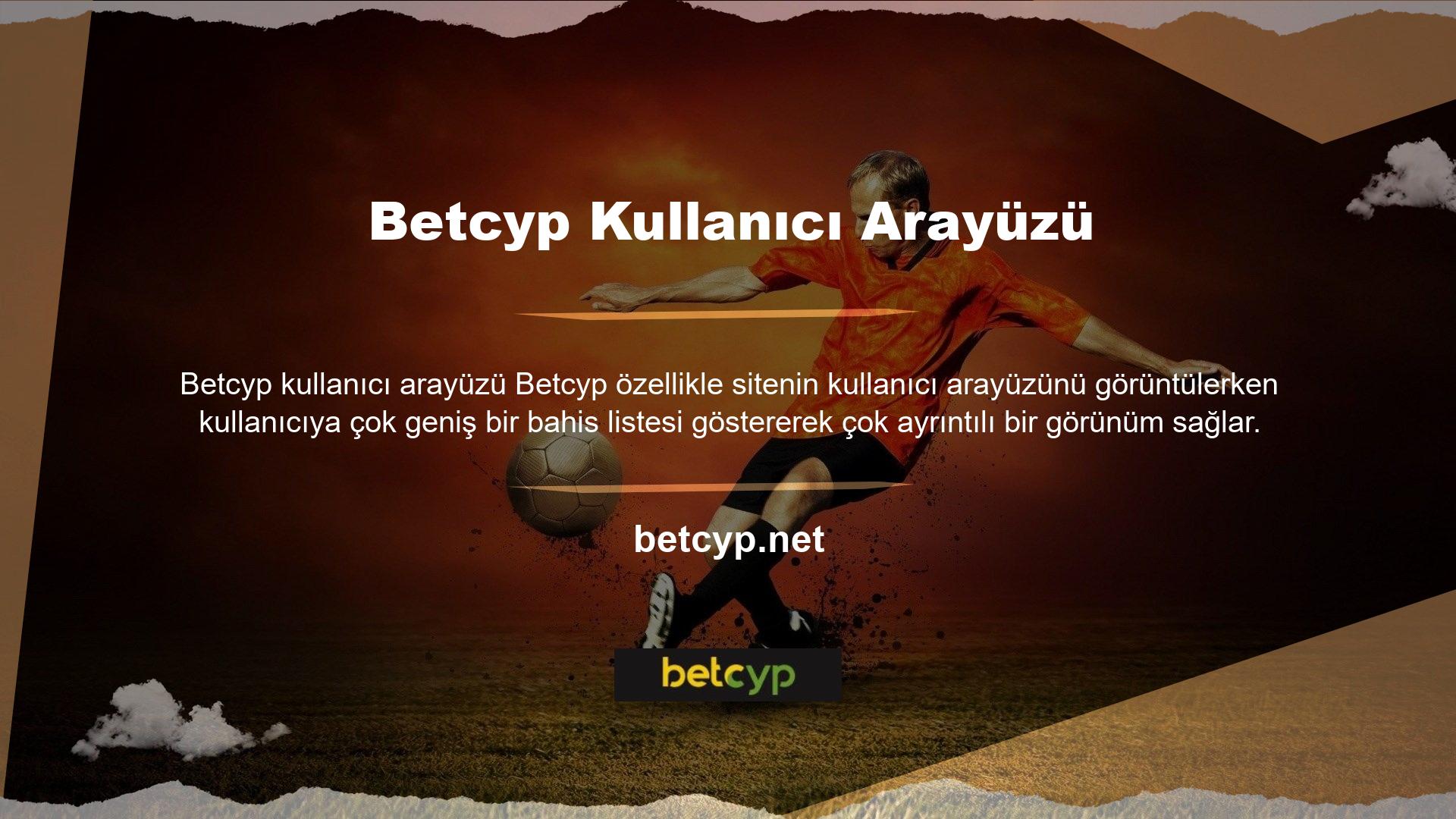 Menü kolay görünebilir, ancak birçok farklı oyun, turnuva ve tahmin vardır